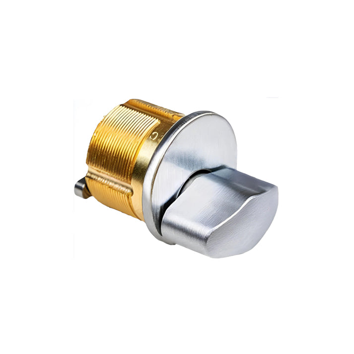 BHS Thumbturn Mortise Cylinder BRASS