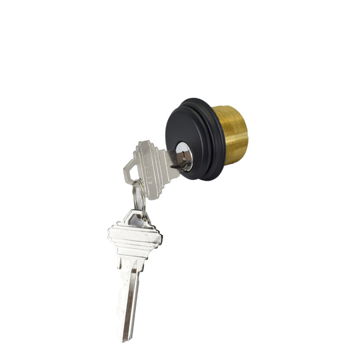 BHS Canada Brass Mortise Cylinder with Schlage® 'C' Keyway